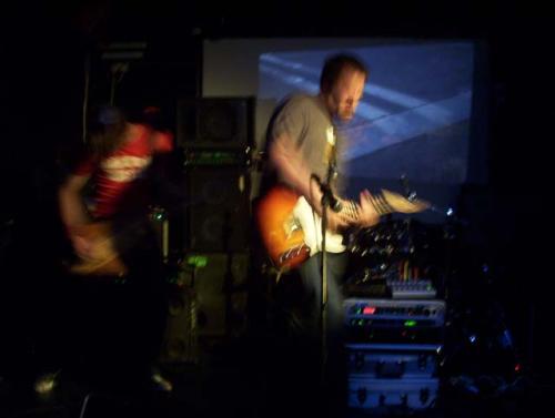 Live guitar close-up